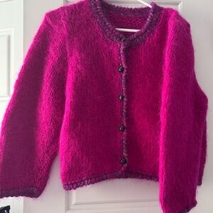 Cardigan handmade sweater